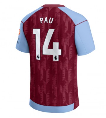 Aston Villa Pau Torres #14 Hjemmebanetrøje 2023-24 Kort ærmer